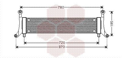 VAN WEZEL radiatorius, variklio aušinimas 58002278